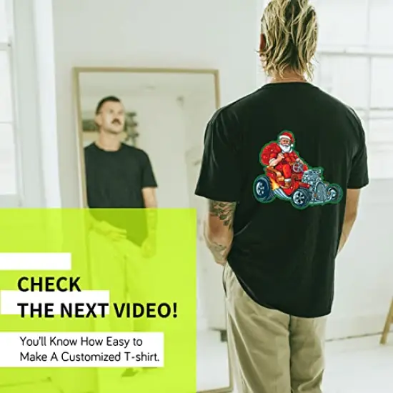 10 Sheets ,Heat Transfer Paper for T-Shirts - Dark Fabric Iron-On Vinyl, 8.5"x11" Printable Heat Transfer Vinyl, Transfer Paper for Dark Fabric {5}