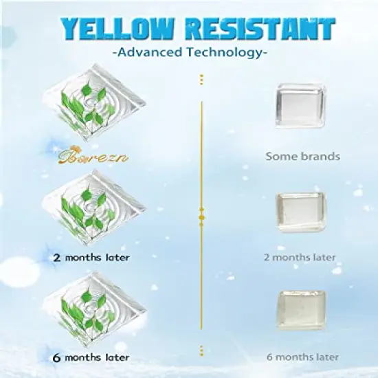 Bsrezn 400g UV Resin Hard, Crystal Clear UV Cure Epoxy Resin Kit Premixed Resina UV Transparent Solar Activated Glue for Jewelry Making Fast Curing {5}