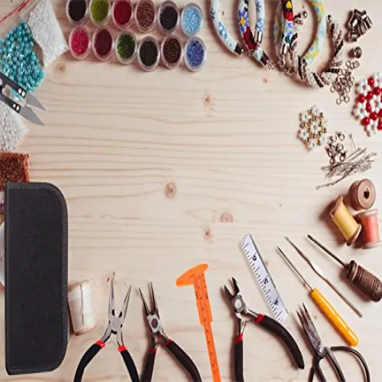 19 Pieces Jewelry Making Tools Kit with Zipper Storage Case for Jewelry Crafting and Jewelry Repair {3}