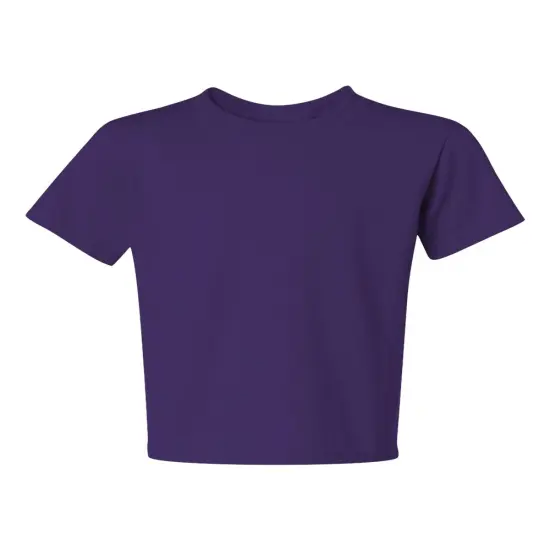 M&O&reg; Youth Gold Soft Touch Crewneck Short Sleeve T-Shirt Deep purple {1}