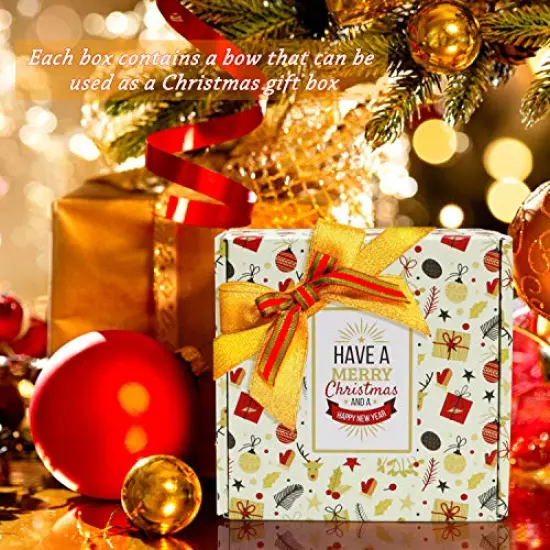 4 Pack Scented Candle Gifts for Women,4.4 oz Aromatherapy Candles, Stress Relief Gifts for Girlfriend, Teacher, Mom, Anniversary, Birthday (Christmas) {6}