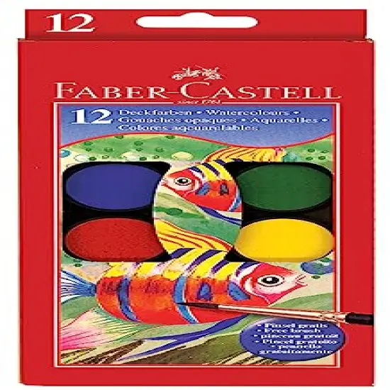 Watercolor Paint Set With Brush - Premium Washable Watercolors for Kids, Multicolor, 1 count (pack of 1) {2}