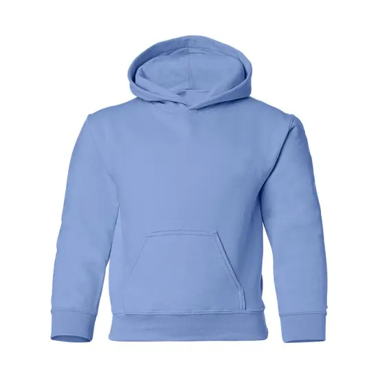 Gildan&reg; Heavy Blend Youth Hooded Long Sleeve Sweatshirt Carolina blue {2}