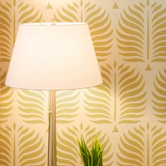 Palm Fronds Stencil {2}