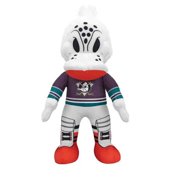 Bleacher Creatures Anaheim Ducks Wild Wing 10" Mascot Plush Figure (Retro) {1}