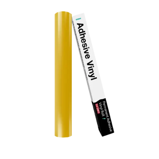 Kitcheniva 12"x10' Adhesive Permanent Vinyl DIY Craft Glossy & Matte Glossy yellow {1}