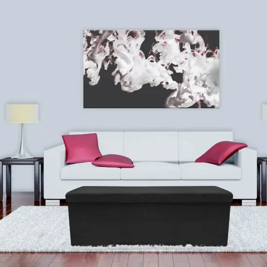 Sorbus Storage Bench Chest Collapsible Folding Bench {3}