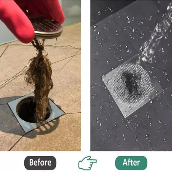 Kitcheniva Bathroom Drain Hair Catcher 25-Pcs {6}