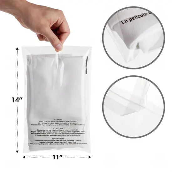 Multi Size Clear Cellophane Resealable Bags - Packaging and Safety of your Items {2}