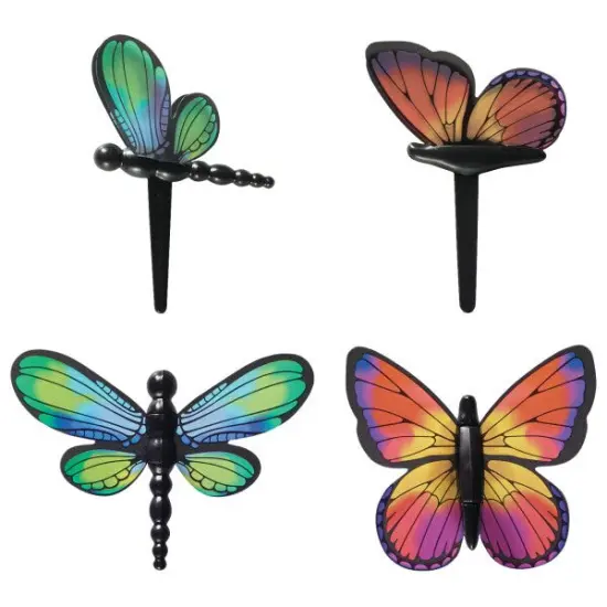Dragonfly and Butterfly DecoPics&reg; Cupcake Decoration, 12ct {2}