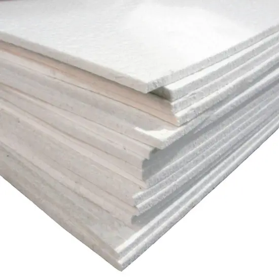 8x12 Semi Soft FiberFrax Fiber Kiln Paper 1/8" Thick Sheet {1}