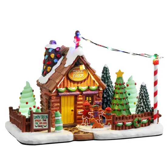 Lemax&copy; Sugar 'N Spice Village&trade;: Lou's Tree Farm {1}