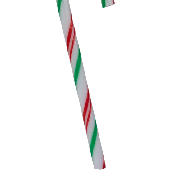 Northlight 12ct Multi Twist Candy Cane Christmas Ornaments 4" White {7}