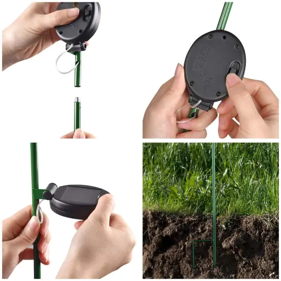 Christmas Tree Solar Stake Light {2}