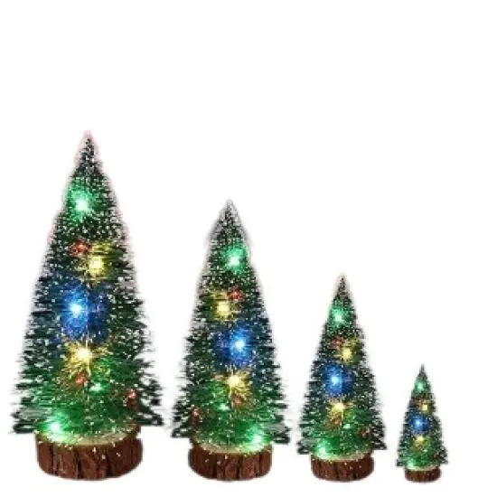 Kitcheniva Tabletop Mini Christmas Tree With LED Lights - Colorful {1}