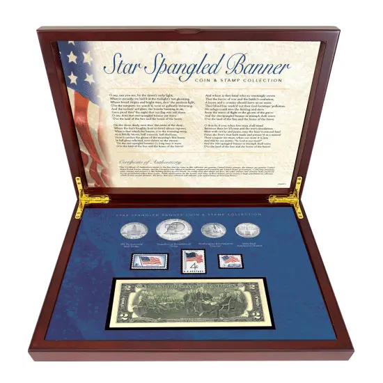 Star Spangled Coin and Stamp Box Set {2}