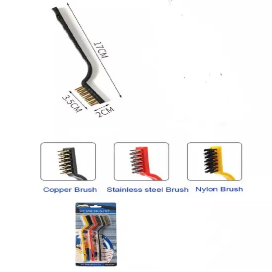 Kitcheniva Gas Stove Brushes Cleaner 3 Pcs {3}