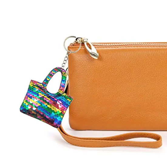 20 Pieces Flip Sequin Keychain Party Favors for Kids Girls Backpack Unicorn Mermaid Keychains for Kids Birthday Goody Bag Fillers Easter Halloween Party Favors Basket Stuffers Gifts {4}