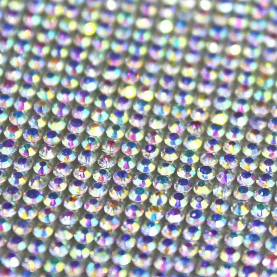 Kitcheniva Round Rhinestone Stickers Sheet Self Adhesive DIY Ab color {1}