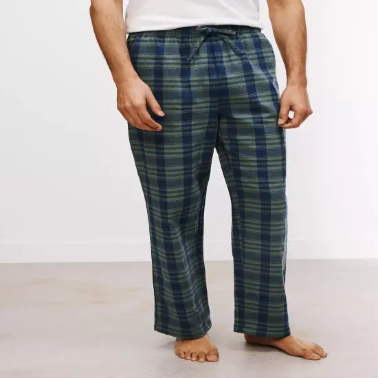 Men's Premium Green Fleece Long pants {4}
