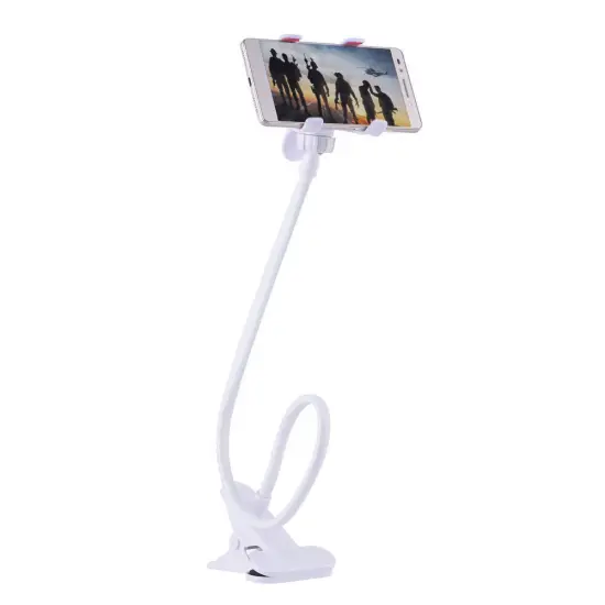 Kitcheniva Universal Mobile Phone Tablet Mount Holder Flexible White {1}