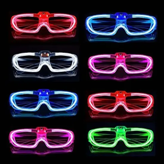 12 Pack Light Up Shades Flashing Wedding Party Supplies {2}