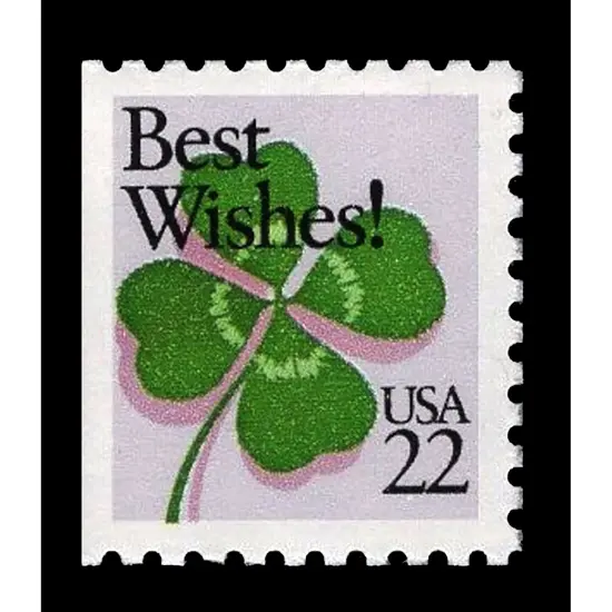 St. Patrick's Day Coin and Stamp Collectible Greeting Card {4}