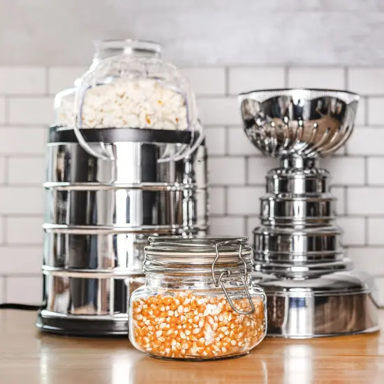 Uncanny Brands National Hockey League Stanley Cup Hot Air Popcorn Maker {5}