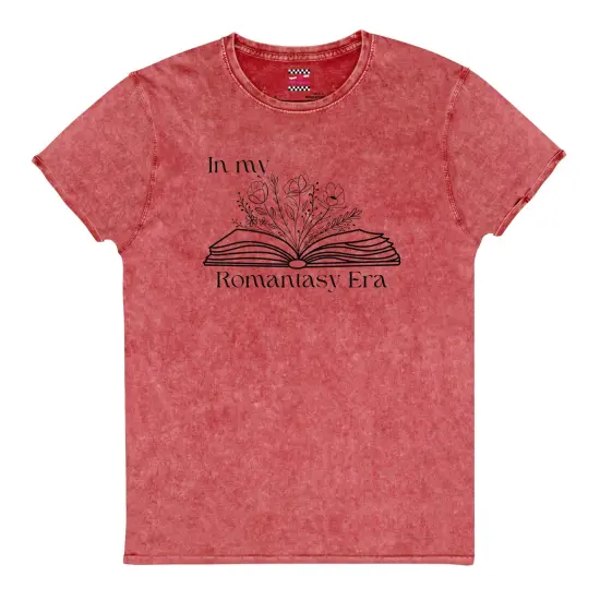 Romantasy Era Faux Denim T-Shirt {4}