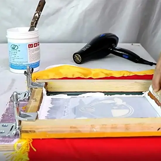 2 Pcs of Silk Screen Printing Hinge Clamps for Screen Printing Frame Machine,for Fixing Screen Printing Mesh,Screen Printing DIY Tool,4 Screws Included in The Package. {3}