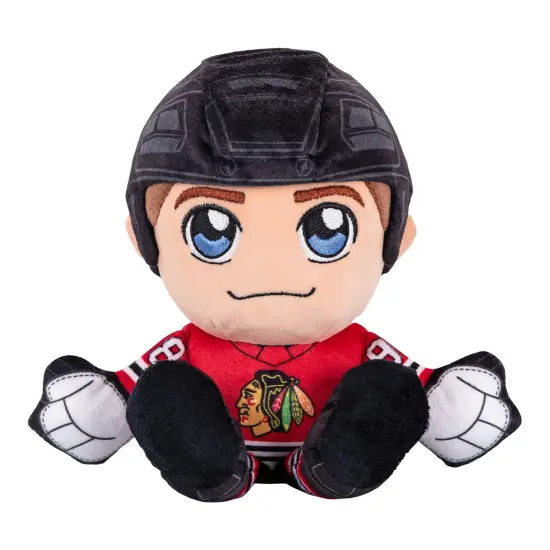 Bleacher Creatures Chicago Blackhawks Connor Bedard 8" Kuricha Sitting Plush {1}