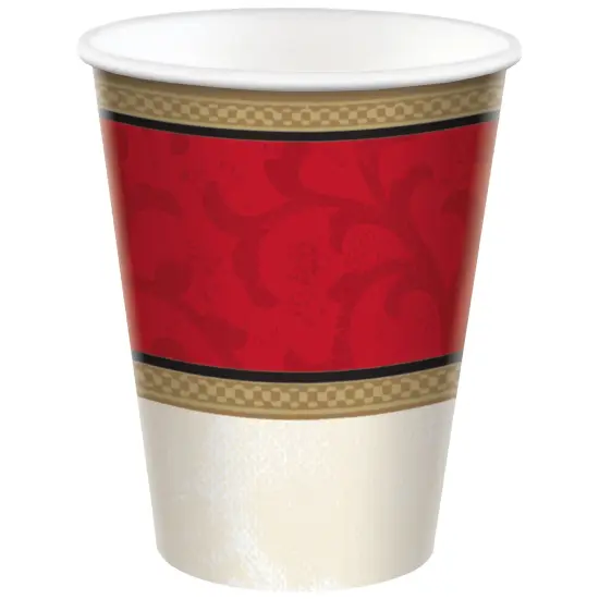 Classic Christmas Tree 9oz Cups, 8ct {1}