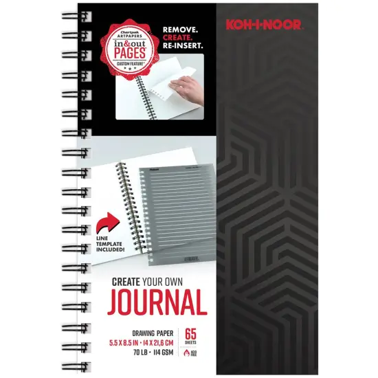 Koh-I-Noor&reg; Artist Journal with Line Template {1}