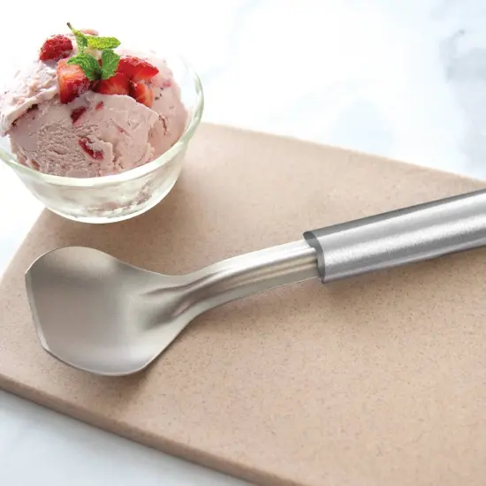 Rada Ice Cream Scoop, Stub Nose Design, Sturdy, Rugged Construction, Holds Up and Digs Down Into Solid-Packed Ice Cream {5}