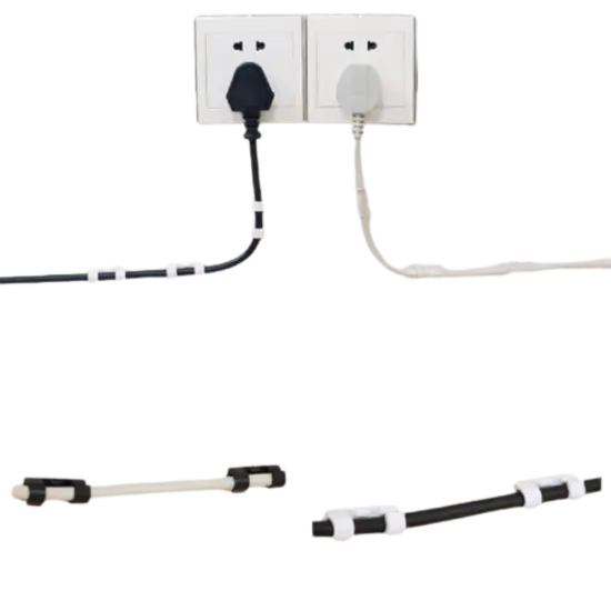 Kitcheniva 48 Pcs Self-Adhesive Cable Clips Cord Organizer {3}