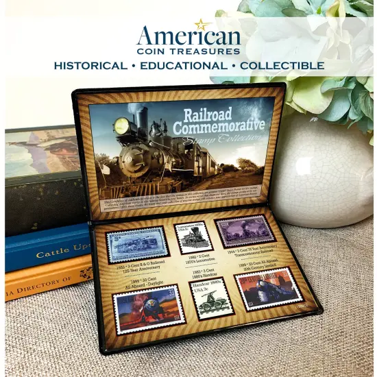 Railroad Commemorative Stamp Collection {3}