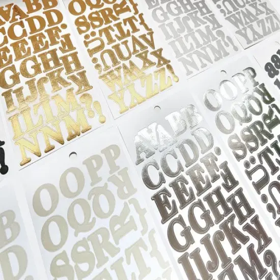 Alphabet Stickers - Alphabooks Classic Serifs {2}