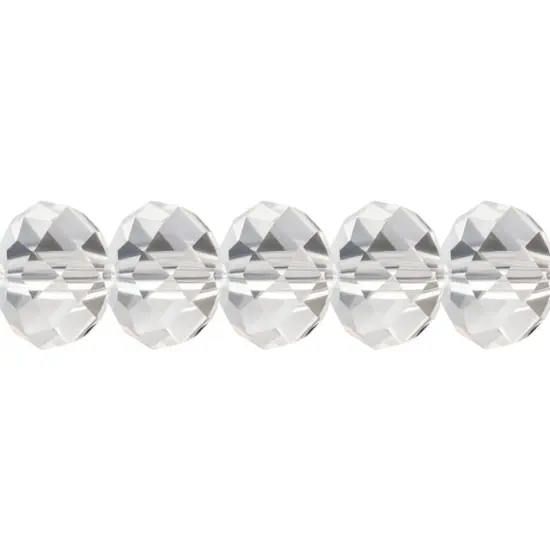 Preciosa 8mm Bellatrix Czech Glass Beads, 18pcs Crystal {1}