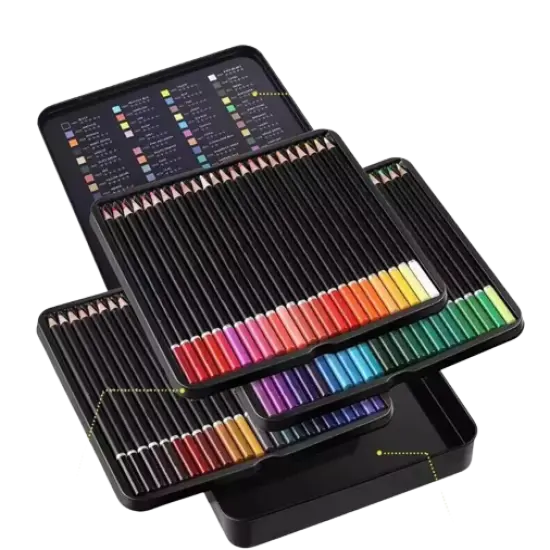 Kitcheniva Premier Colored Pencils Art Tools Kit {1}