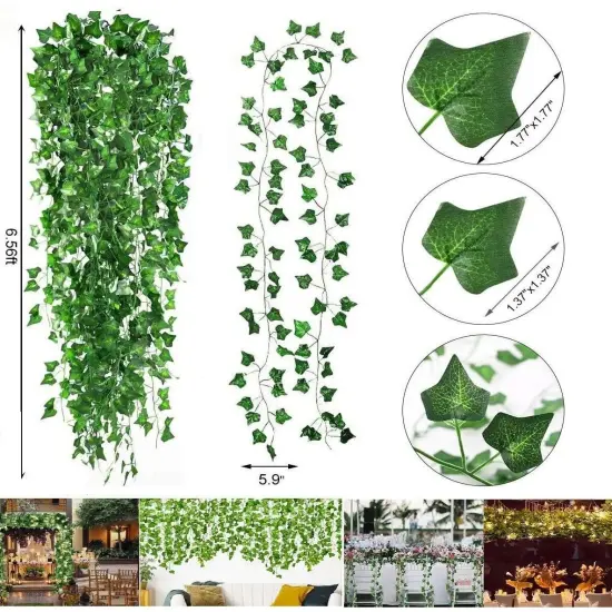 Kitcheniva Artificial Ivy Leaf Home Decor Garland {4}