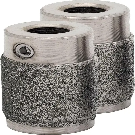 Twofers 3/4" Coarse 60 Grit Stained Glass Grinding Head Bit Two in One Pack {1}