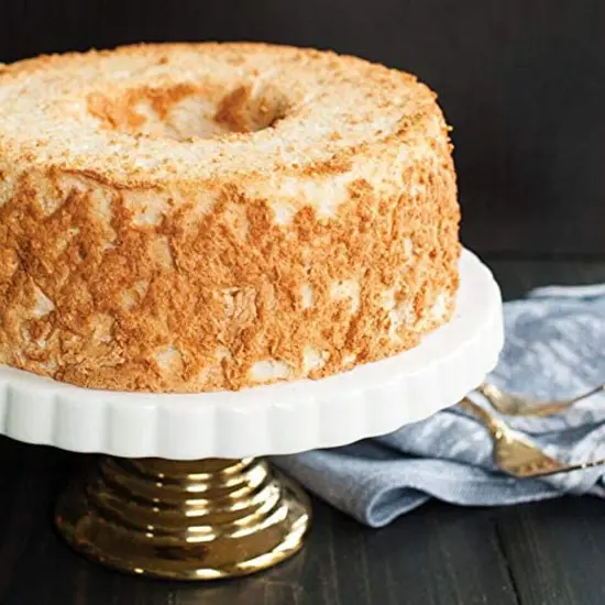 Ware Naturals 2-Piece Angel Food Pan with Removable Cone {4}