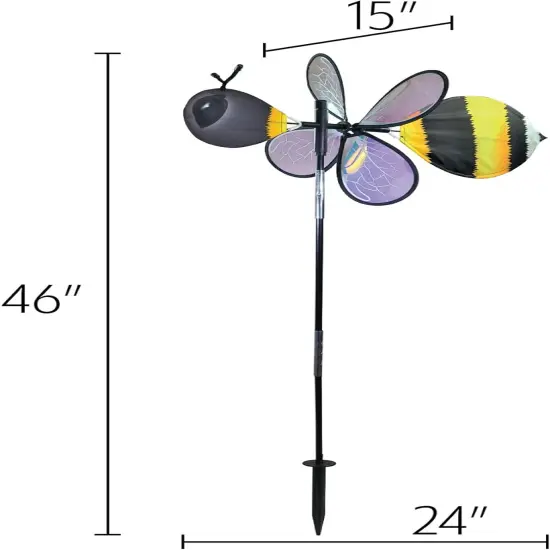 Pivoting Bumble Bee Bug Spinner {4}