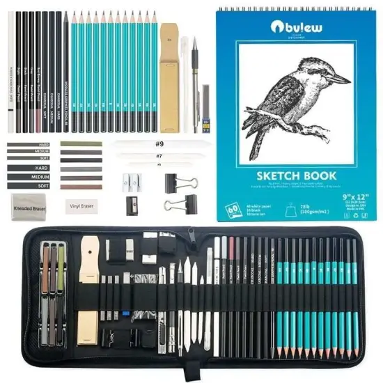 Kitcheniva Pencils and Sketch Charcoal Art Drawing Set {5}