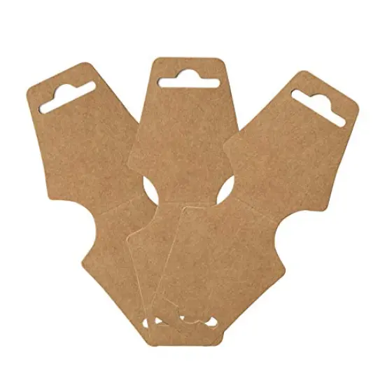 500 Pieces Necklace Display Cards - Jewelry Display Cards - Bracelet Display Cards - Choker Display Cards, Easy and Simple For Display Your Jewelries, Necklace, Bracelets - Bulk 500 Pack {2}