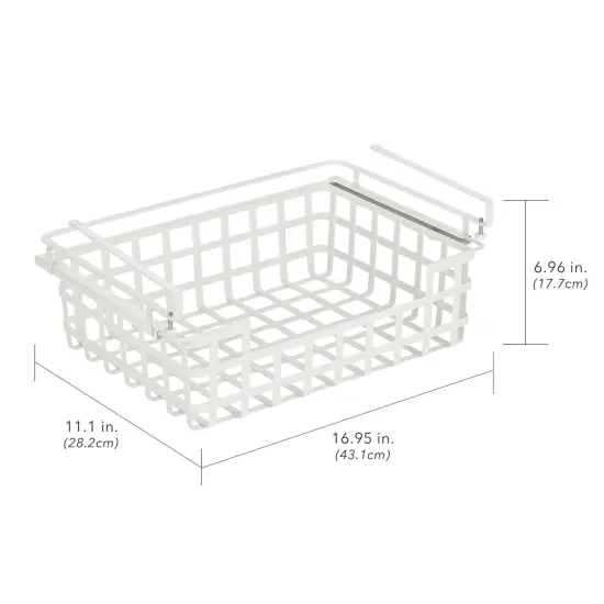 Nate Home by Nate Berkus Under Shelf Hanging Pull Out Wire Basket {3}
