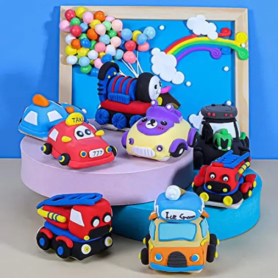 CiaraQ Modeling Clay Kit - 36 Colors Air Dry Ultra Light Magic Clay, Safe & Non-Toxic, Great Gift for Kids. {2}