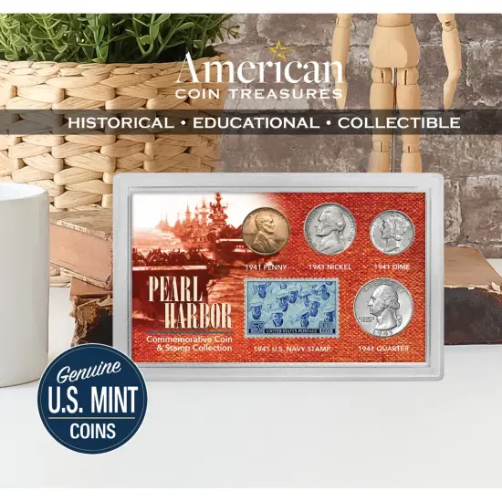 Pearl Harbor Coin & Stamp Collection {4}