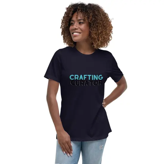 Crafting Curator Women's Relaxed T-Shirt {2}