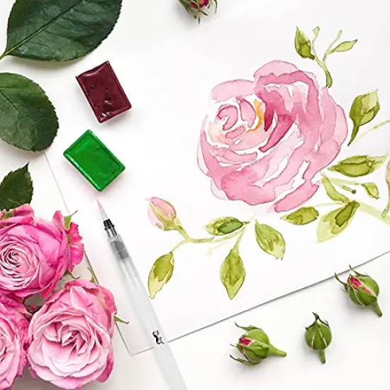 6 PCS, Watercolor Brush Pens, Refillable Watercolor Brush Pens {3}